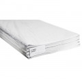 Mantel papel gofrado blanco 80x120 cm