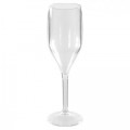 Copa Cava Champagne Champan Reutilizable transparente Deluxe 15 cl