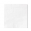 Servilleta papel celulosa blanco natural 1 capa 30x30 cm
