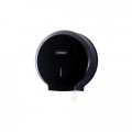 Dispensador Portarollos Papel Higiénico WC mini jumbo T200 Plástico ABS Negro