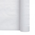 Mantel papel damasco blanco rollo 1.18x100 m