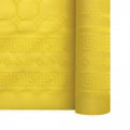 Mantel papel damasco amarillo rollo 1.18x25 m