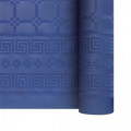 Mantel papel damasco azul oscuro rollo 1.18x25 m