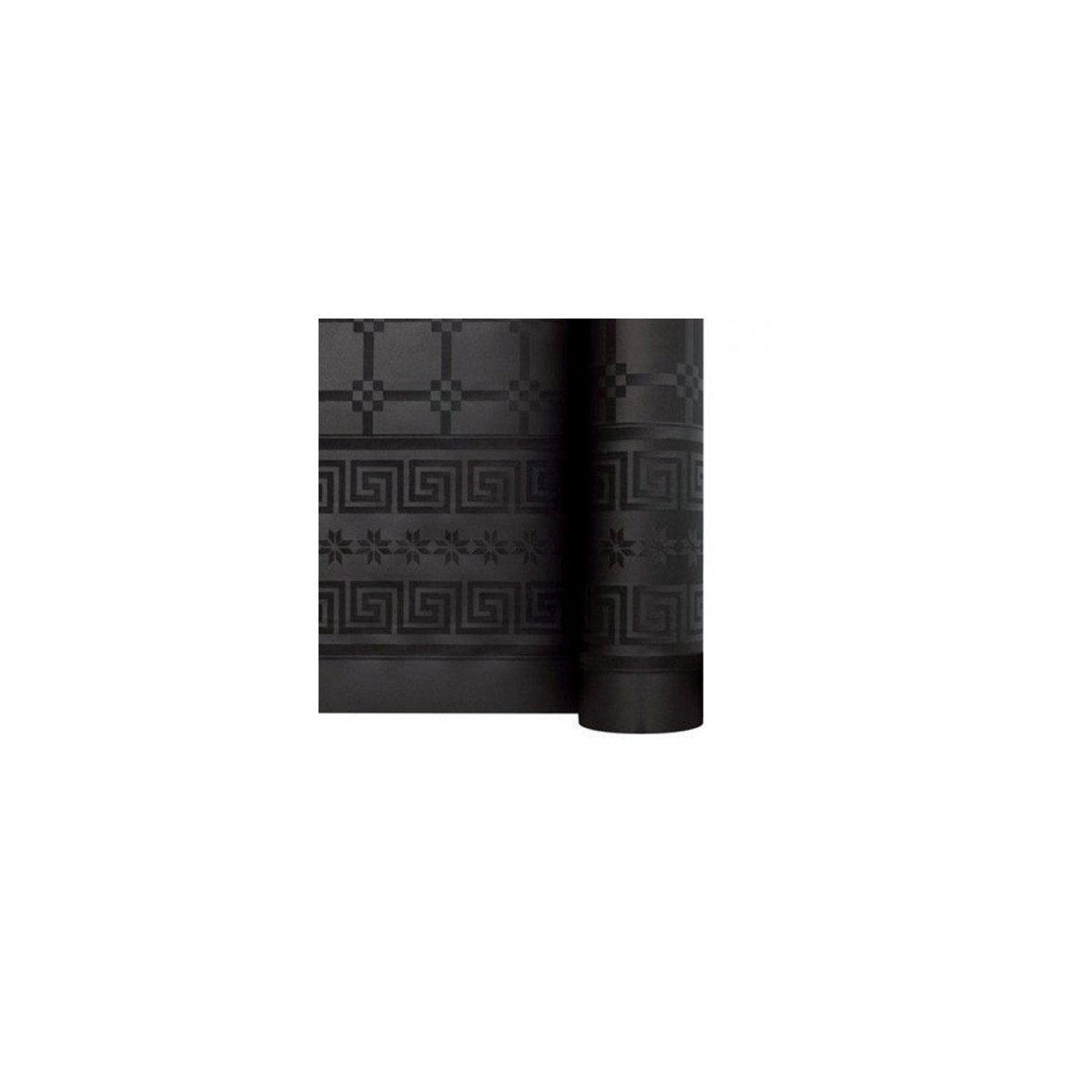 Rollo Mantel Negro 5X1. 20M. Manteles de papel en rollo . La Superpapelería