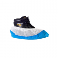 Cubre calzado protector polipropileno - polietinelo soft desechable con suela antideslizante 40 unidades