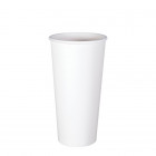 Vaso de papel blanco 20 Oz