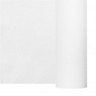 Mantel suave de aspecto textil blanco en rollos grandes de 1,80 x 25 m